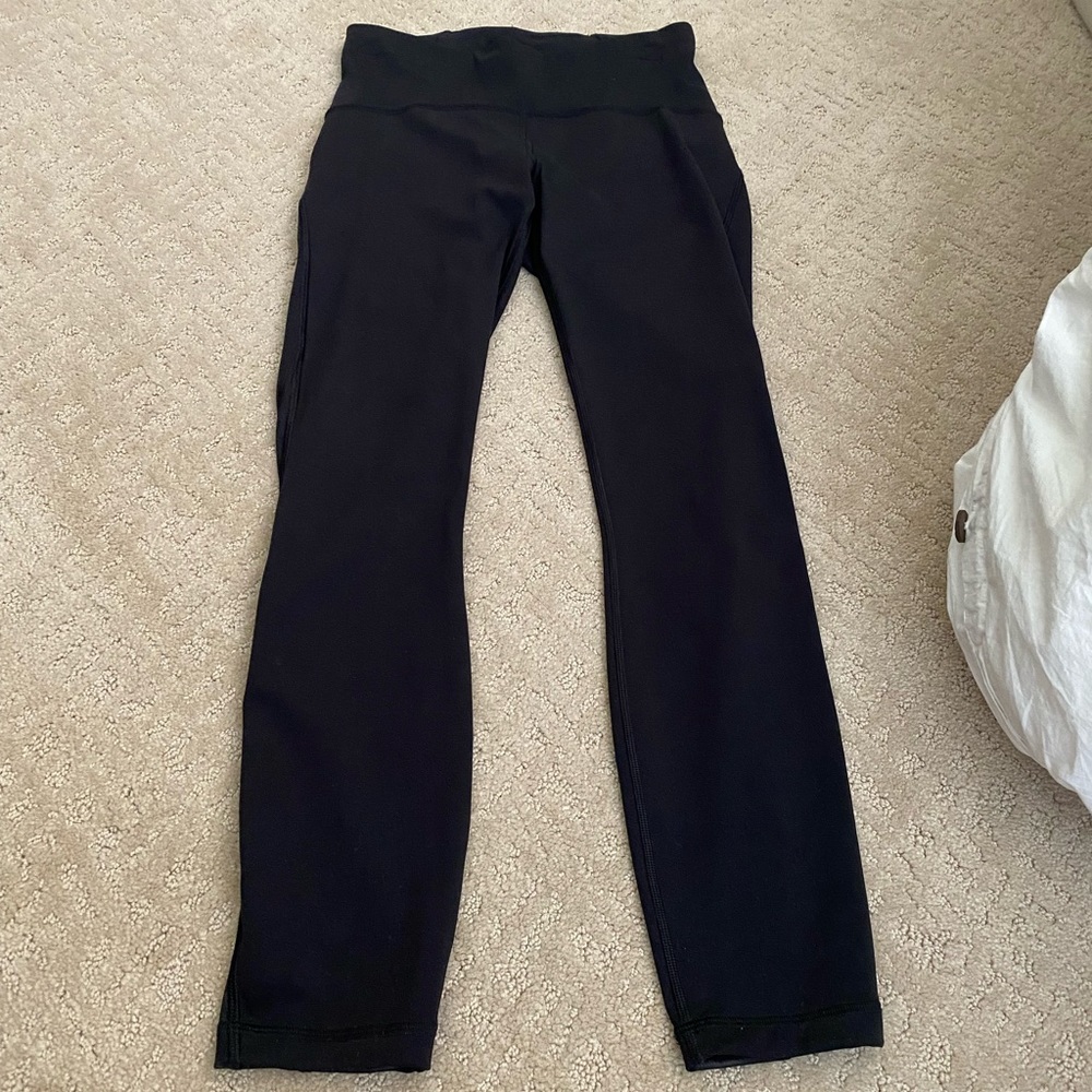 Lululemon 7/8 pant with see through bottom/side - Picture 1 of 6